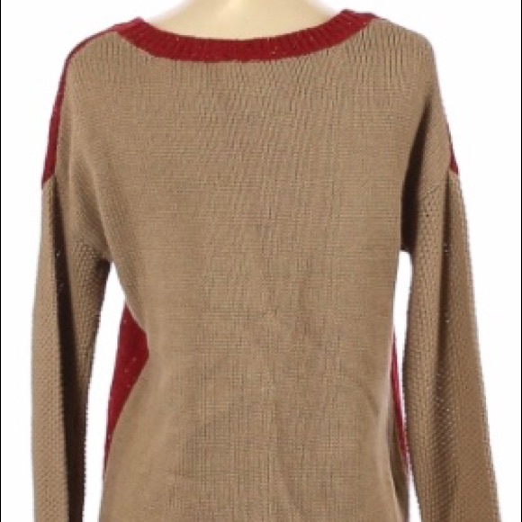 Cute DOLLED UP by FANG Colorblock SWEATER S - Picture 10 of 10